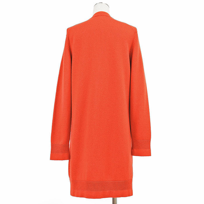 エルメス 100% カシミヤ ロング カーディガン ニット