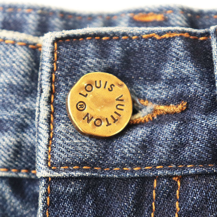 ルイ・ヴィトン モノグラム コットンデニムパンツ