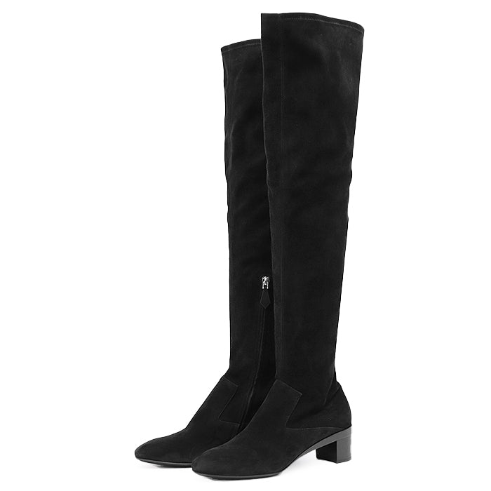 エルメス ヌバック ロングブーツ38