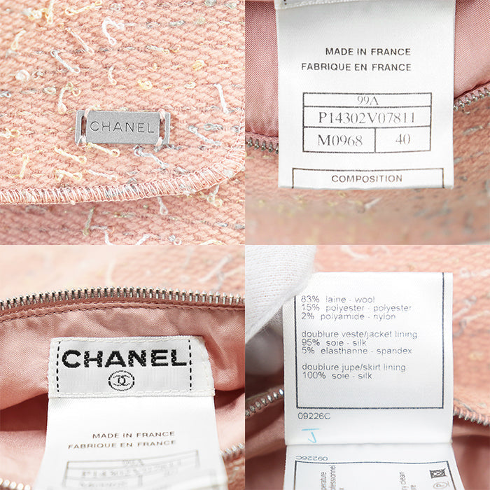 シャネル 99A P14302 ツイード 2way セット