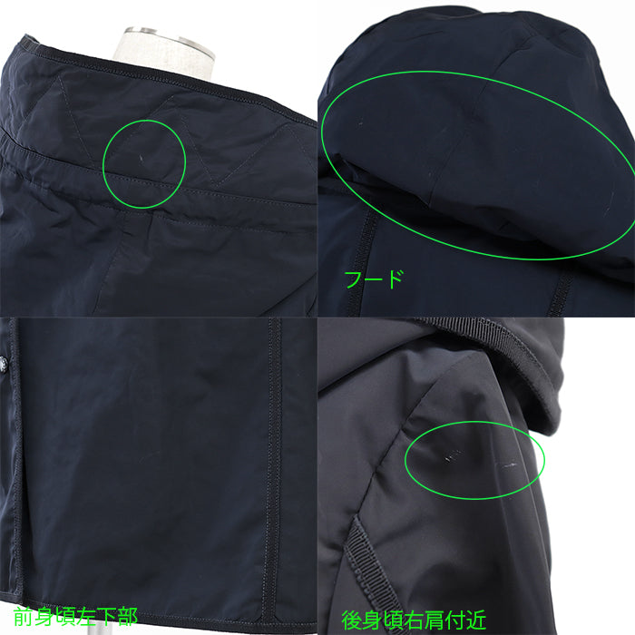 モンクレール ANTHEMIS ナイロン 2ウェイ コート