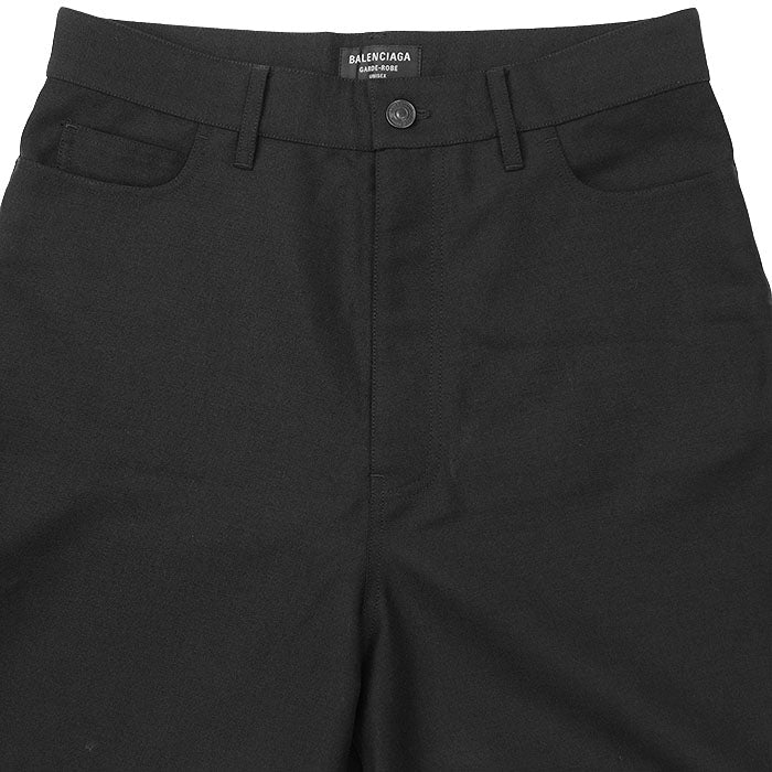 バレンシアガ GARDE-ROBE 5P ウール モヘヤ トラウザーズ