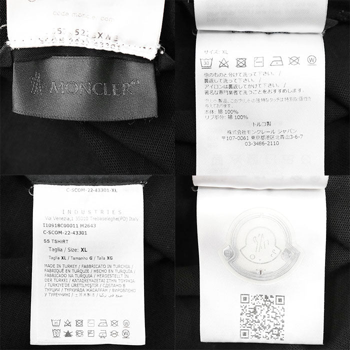 モンクレール SS TSHIRT コットン Tシャツ