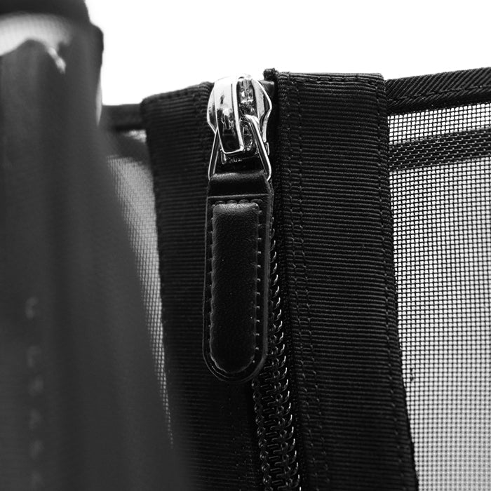 シャネル G34544 カメリア ナイロンメッシュ ショートブーツ