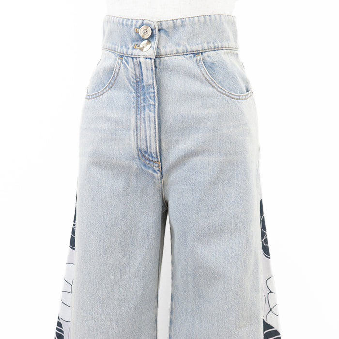 シャネル P70188 コットンデニムパンツ