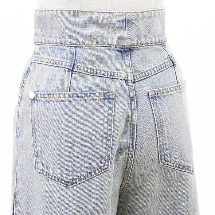 シャネル P70188 コットンデニムパンツ