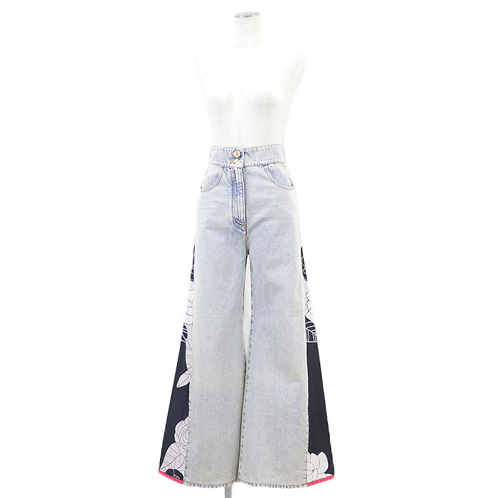 シャネル P70188 コットンデニムパンツ