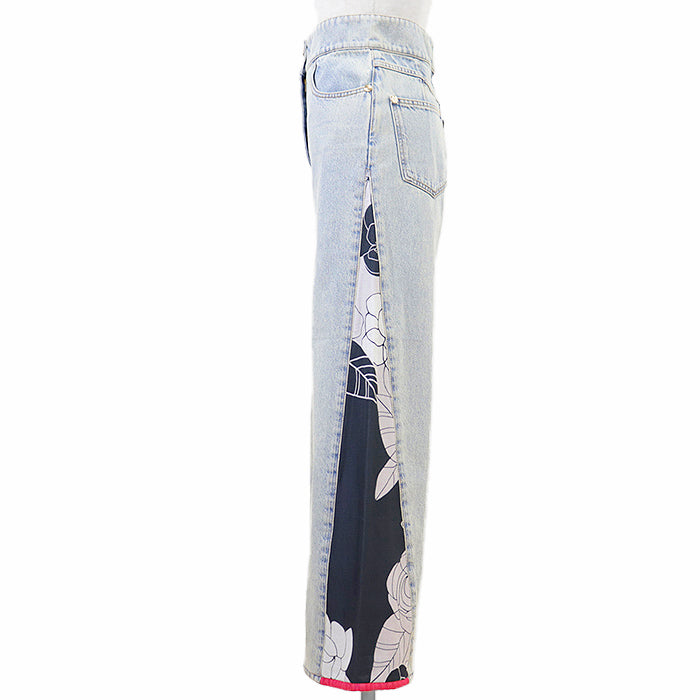 シャネル P70188 コットンデニムパンツ