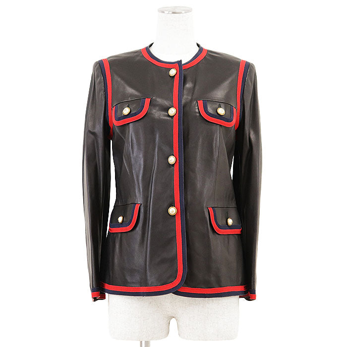 グッチ ラムレザー ジャケット
