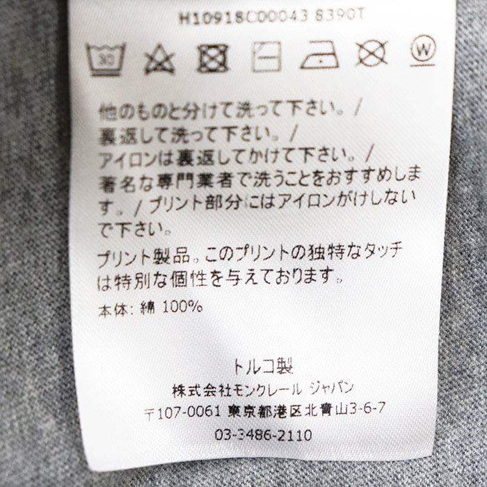 モンクレール コットン半袖カットソー