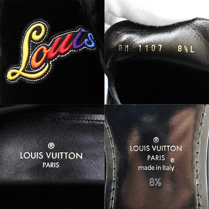 ルイヴィトン オートゥイユライン ベルベットローファー