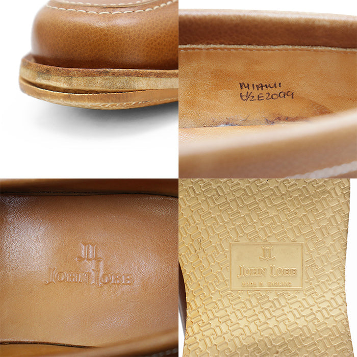 ジョンロブ MIAMI グレインレザー ローファー