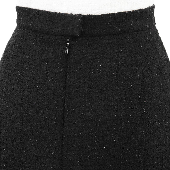 シャネル BOUTIQUE ウール混 スカート