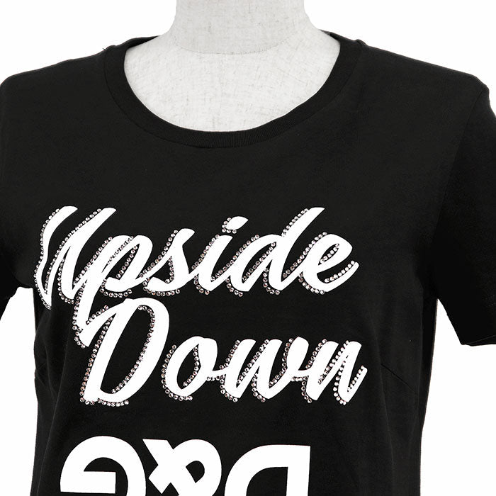 ドルチェ&ガッバーナ Upside Downロゴ コットンTシャツ