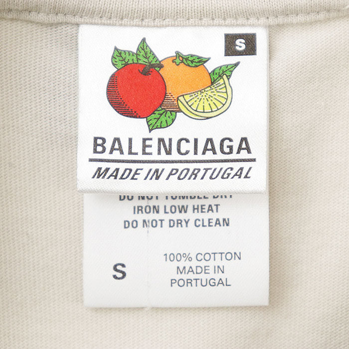 バレンシアガ エンブロイダリー コットンカットソー