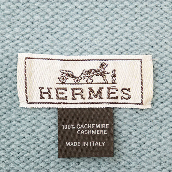 エルメス カシミヤショートマフラー