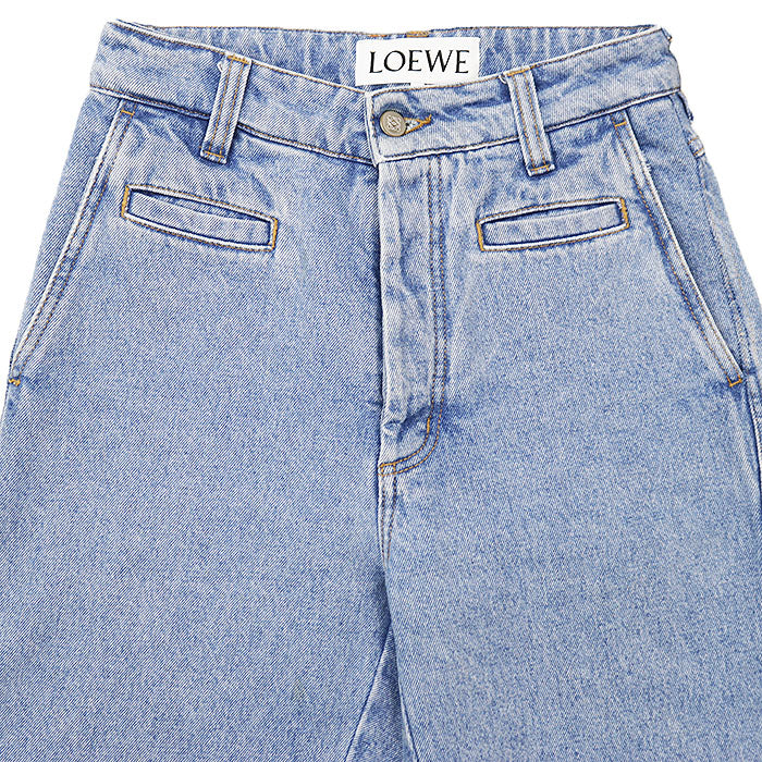 ロエベ フィッシャーマン コットンデニムパンツ