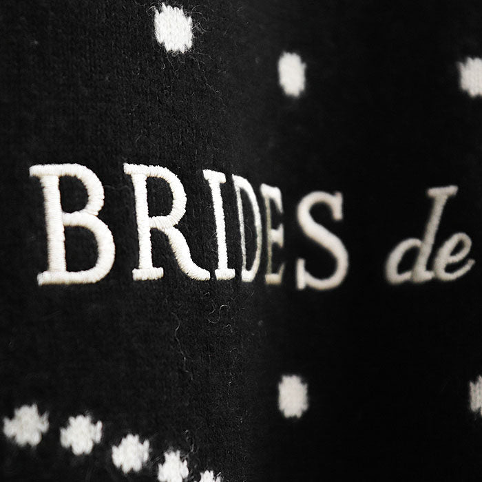 エルメス BRIDES de GALA42 カシミヤ コットン ポリアミド カーディガン