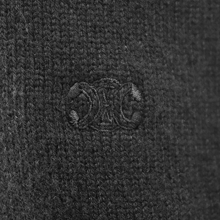 セリーヌ トリオンフ刺繍 カシミヤ100%ニットベスト