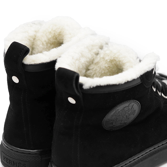 エルメス JIMMY ヌバックレザースニーカー
