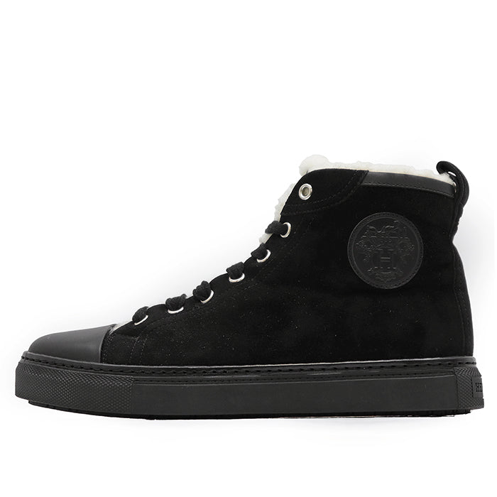 エルメス JIMMY ヌバックレザースニーカー