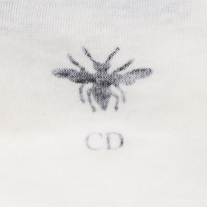 クリスチャンディオール コットンリネン半袖Tシャツ