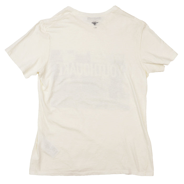 クリスチャンディオール コットンリネン半袖Tシャツ