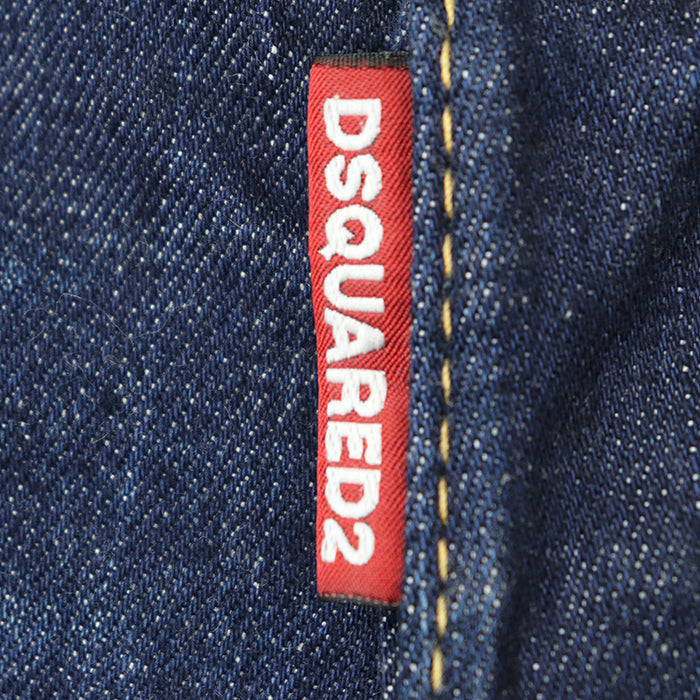 ディースクエアード Jennifer Jean Bleach Splash Denim デニムパンツ