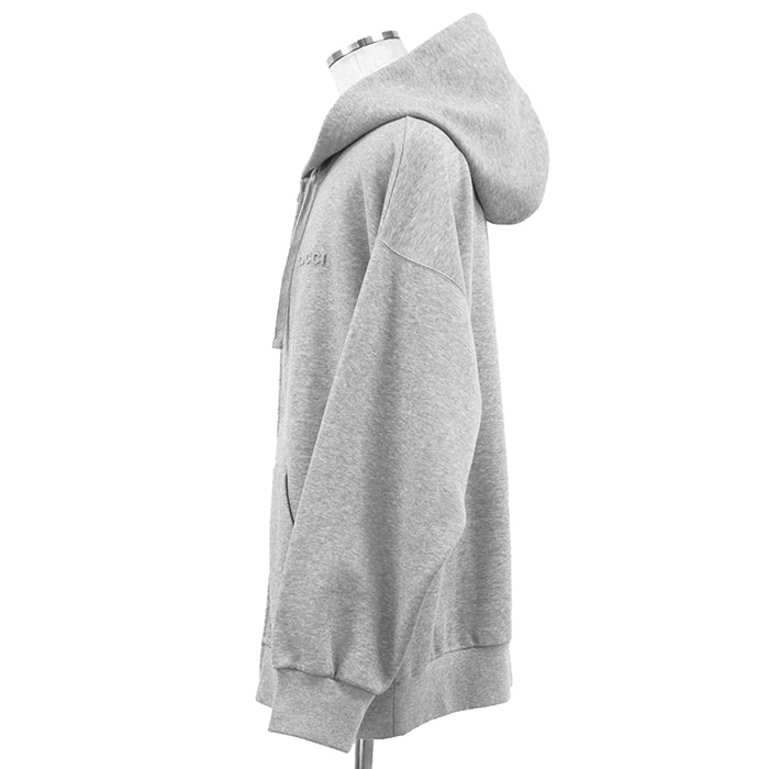 グッチ コットンナイロンジップパーカー