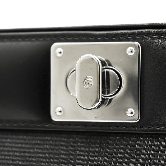 コンテス FRAME BAG ホースヘアー レザー ハンドバッグ