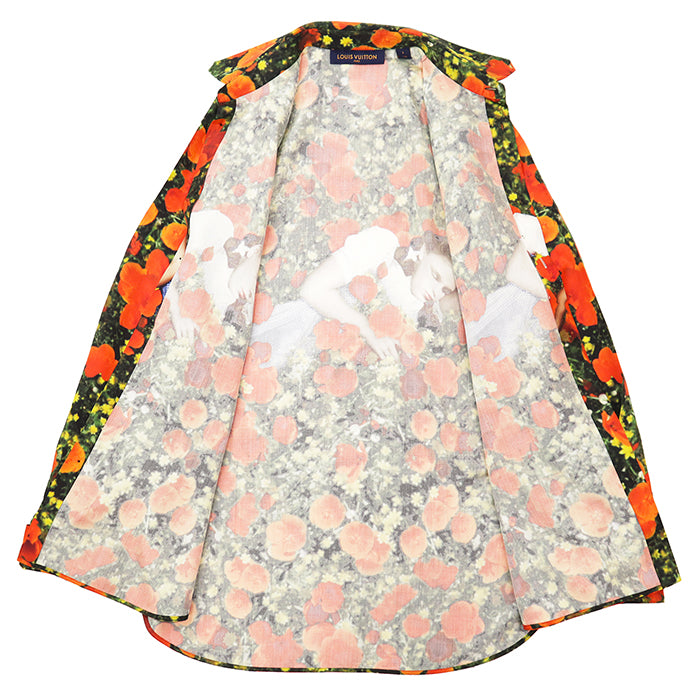 ルイヴィトン Wizard of Oz Poppies Dorothy シルクシャツ