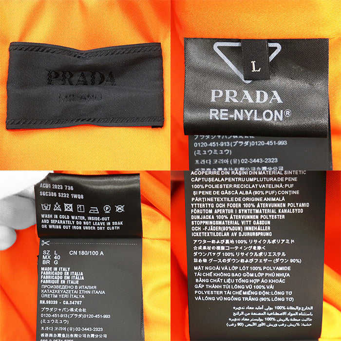 プラダ RE-NYLON ダウンベスト