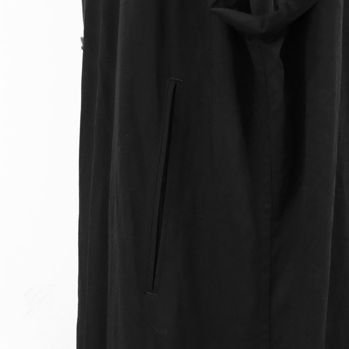 ヨウジヤマモトプールオム レーヨンロングシャツ