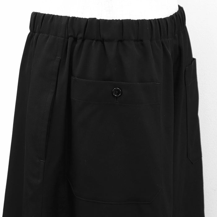 ヨウジヤマモトプールオム ウールワイドパンツ