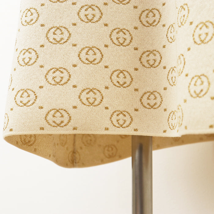 グッチ メタリックニットスカート