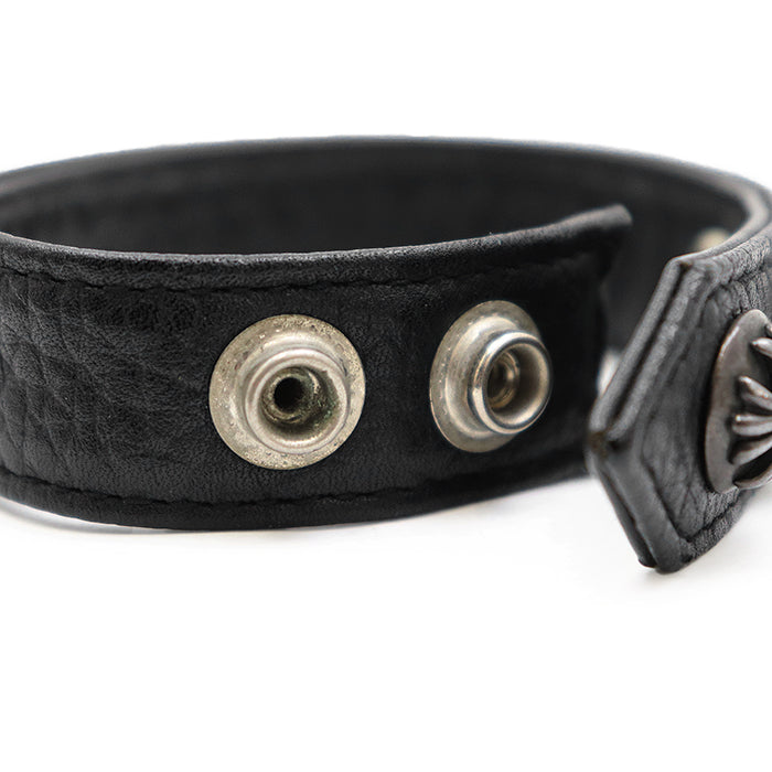 クロムハーツ レザーブレスレット