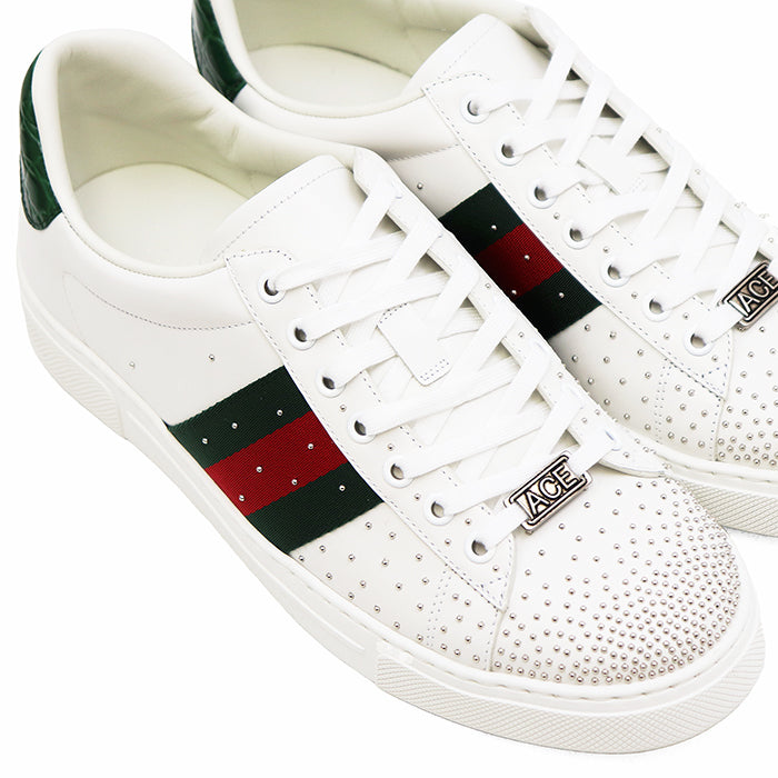 グッチ ACE レザー スニーカー