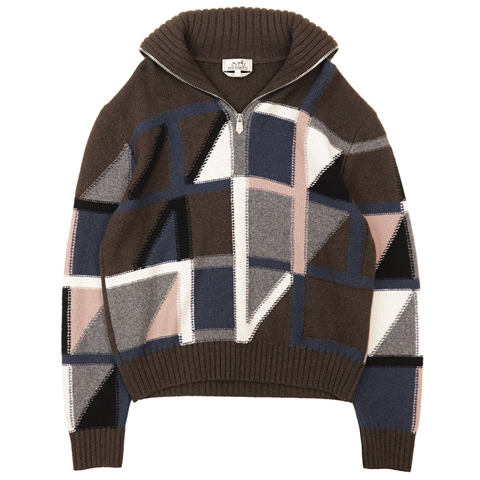 エルメス Geometrie Variable カシミヤニット