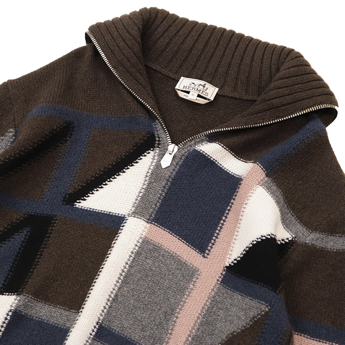 エルメス Geometrie Variable カシミヤニット