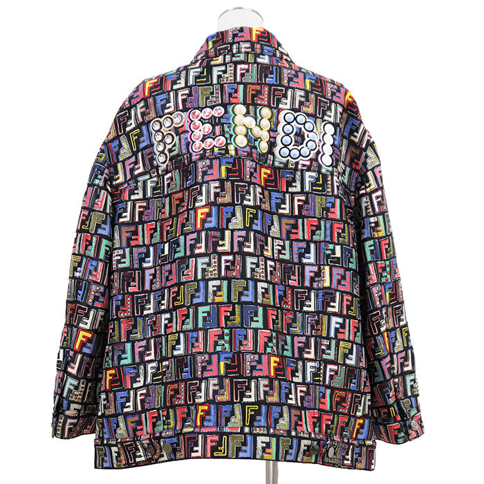 フェンディ FFズッカ ジャカード ジャケット