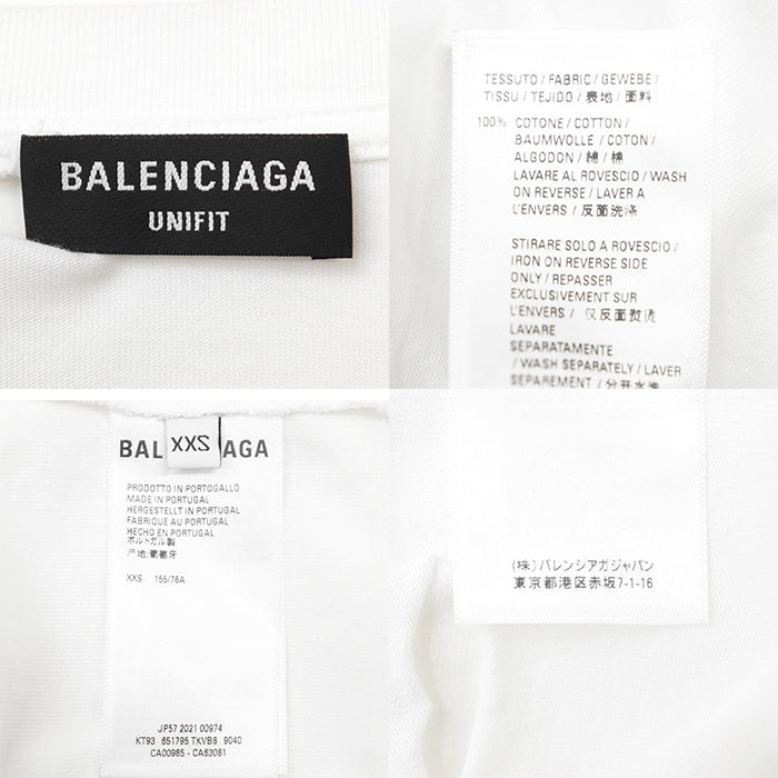 バレンシアガ コットンTシャツ