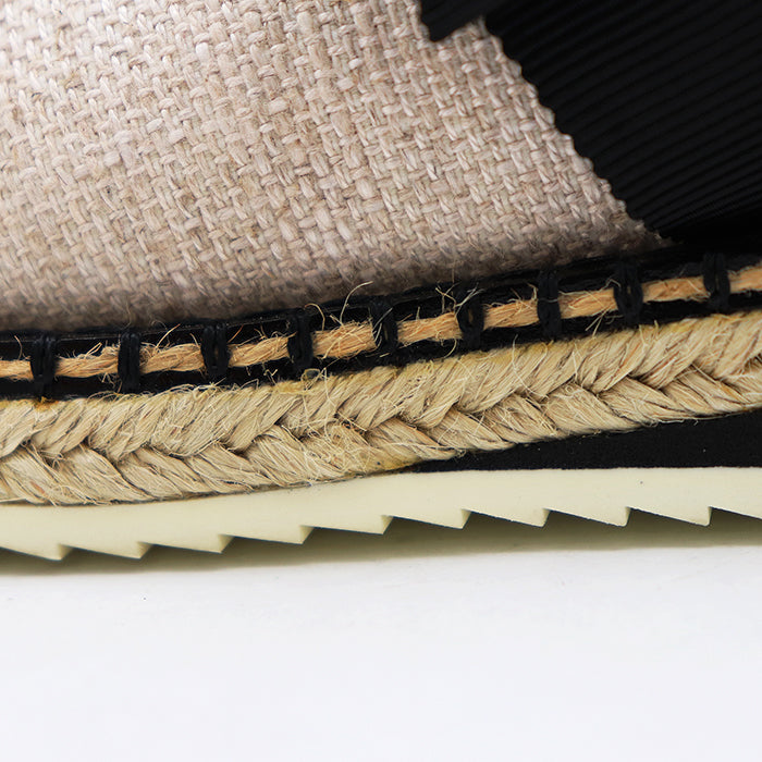 フォクシー Linen Vacance リネンエスパドリーユスニーカー