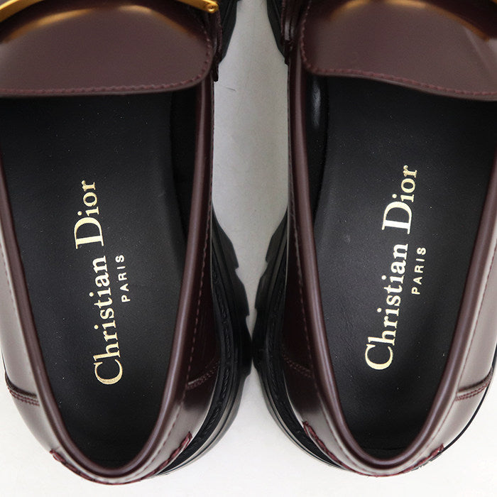 クリスチャンディオール DIOR CODE レザーローファー