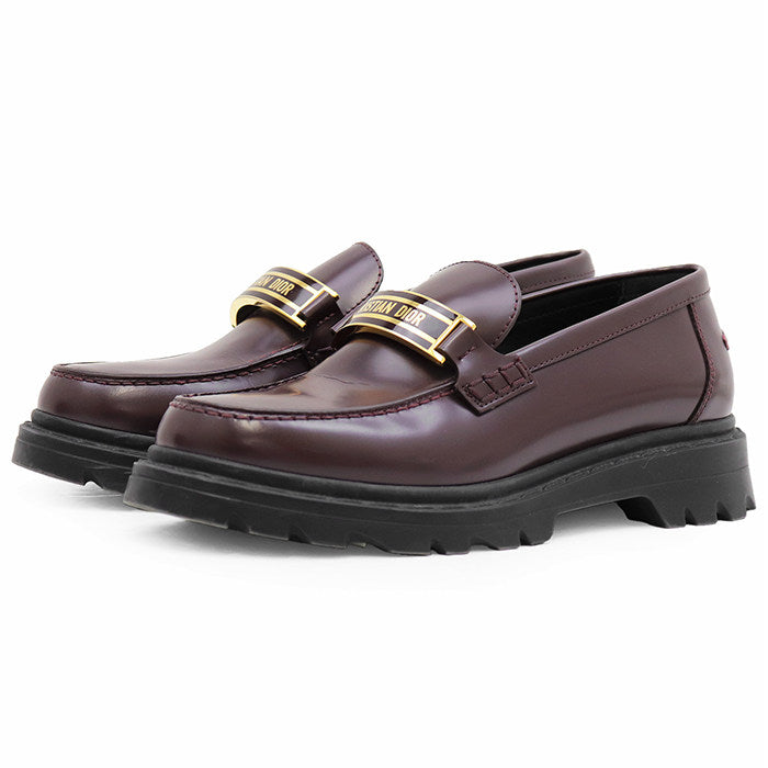クリスチャンディオール DIOR CODE レザーローファー