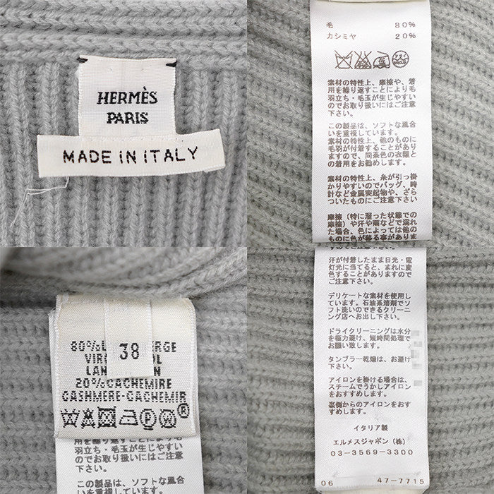 エルメス ウールカシミヤワンピース