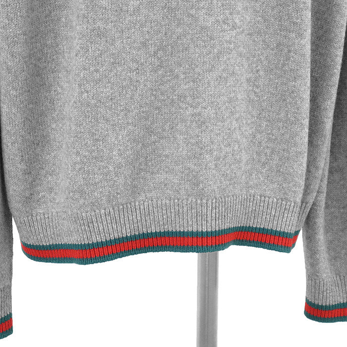 グッチ ウールカシミヤニットカーディガン