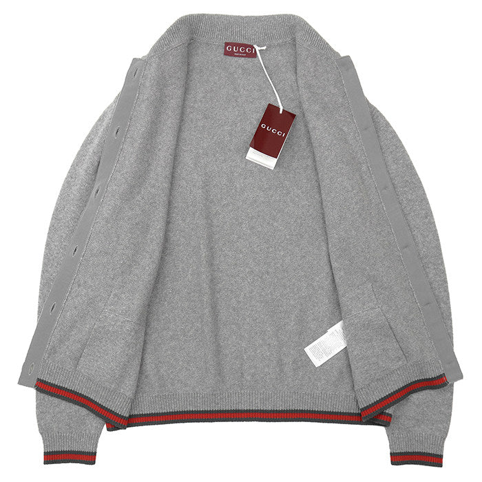 グッチ ウールカシミヤニットカーディガン
