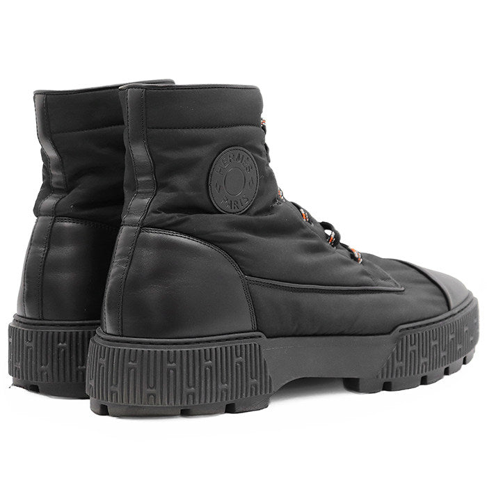 エルメス Fresh レザーショートブーツ