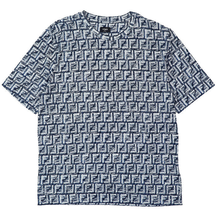 フェンディ モノグラム コットンTシャツ