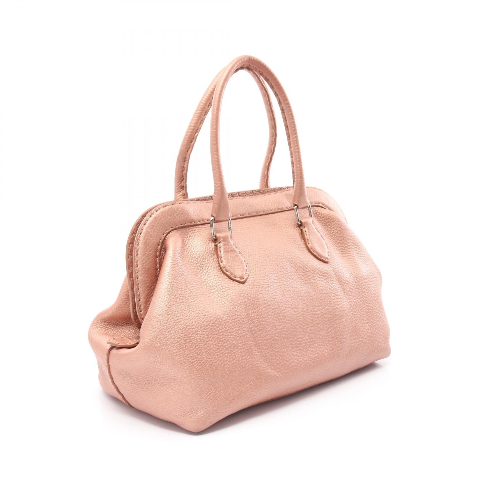 フェンディ セレリア ドクターズ バッグ レザー ハンドバッグ